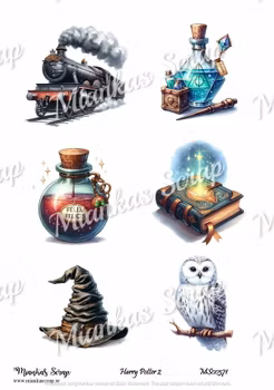 Miankas Scrap klippark - Harry Potter 2