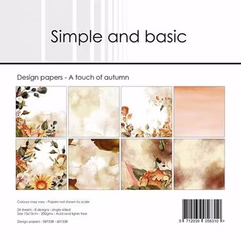 Simple and Basic Design Papers "A touch of autumn"