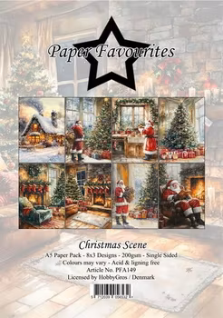 Paper Favourites Paper Pack "Christmas Scene"