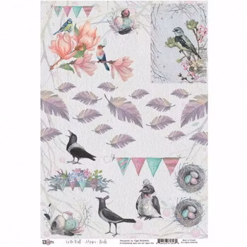 13@rts On the Wall - A4paper - Birds