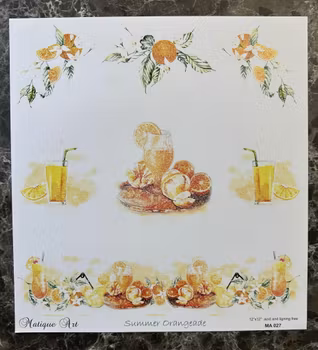 Matique Art - Summer Orangeade