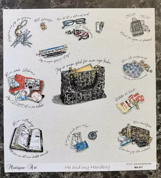 Matique Art - Me and My Handbag