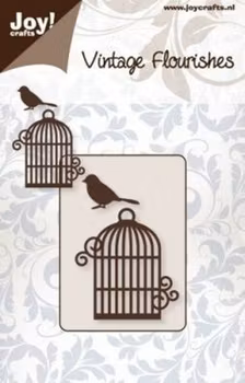 Joy! Crafts Dies Vintage Flourishes Birdcage