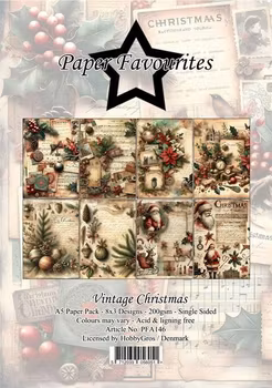 Paper Favourites Paper Pack A5 "Vintage Christmas"