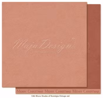 Maja Design Mono - Nostalgia - Vintage red