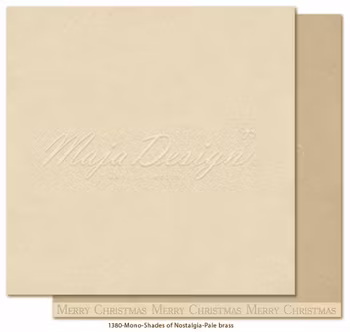 Maja Design Mono - Nostalgia - Pale Brass