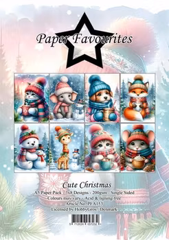 Paper Favourites Paper Pack "Cute Christmas" A5