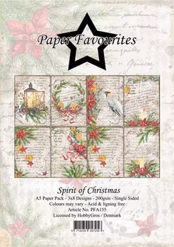 Paper Favourites Paper Pack "Spirit of Christmas" A5