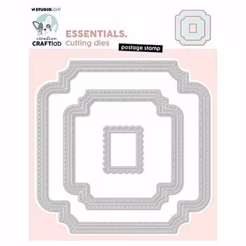 Studio Light Cutting Die Postage stamp Essentials nr.856