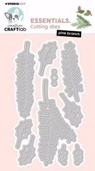 Studio Light Creative Craftlab Essentials Cutting Dies Pine Branch