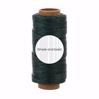 Simple and basic Polyester Thread "Bottle green"