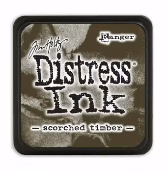 Distress Mini Ink Pad - Scorched timber