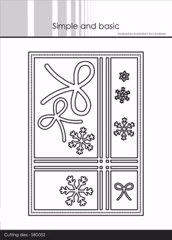 Simple and Basic die "A6 Cover w/Stripes"