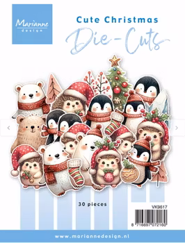 Marianne Design Die-Cuts "Cute Christmas"