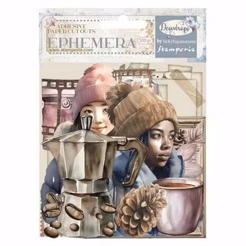 Stamperia Create Happiness Dewdrops Ephemera (38pcs)