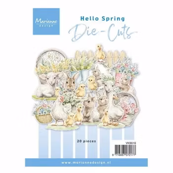 Marianne Design Die-Cuts "Hello Spring"