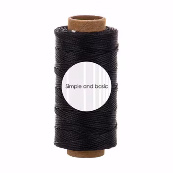 Simple and basic Polyester Thread "Black"