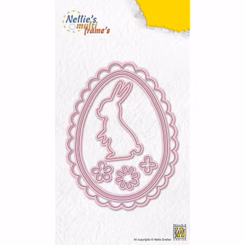 Nellie Snellen Nellie's Multi Frame Dies Easter Bunny Egg