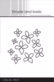 Simple and Basic die "Flowers"