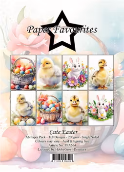 Paper Favourites Paper Pack "Cute Easter" A6