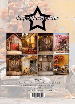 Paper Favourites Paper Pack "Retro" A6