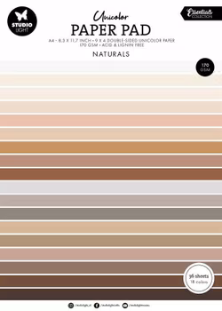 Studio Light Paper Pad "Natureals Tones"  A4