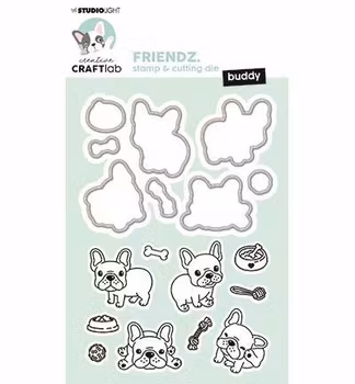 Studio Light Dies & Stamps "Buddy Mini Friendz"