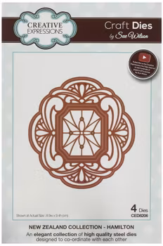 Creative Expressions Craft Dies by Sue Wilson - New Zealand Collection - Hamilton