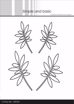 Simple and Basic die "Leaves - Solid"