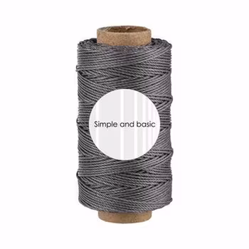 Simple and basic Polyester Thread "Warm Grey"