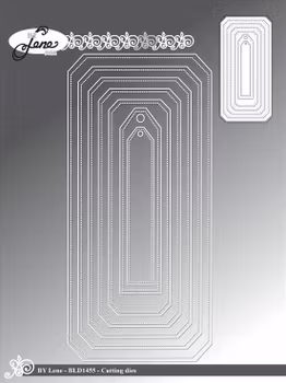 BY Lene Dies "Rectangle Slimcard"