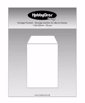 HobbyGros Storage "Storage Pockets - Storage solution for dies & stamps"