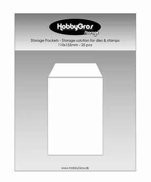 HobbyGros Storage "Storage Pockets - Storage solution for dies & stamps"