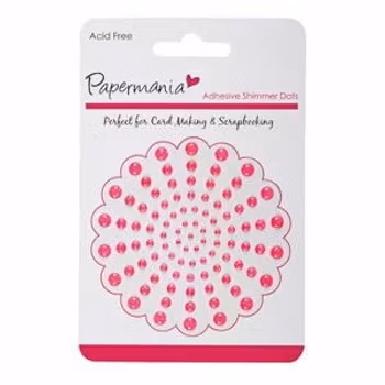 Papermania Shimmering pearls - Red