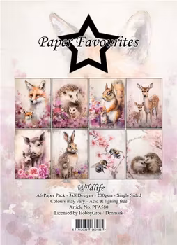 Paper Favourites Paper Pack "Snow Forest" A6