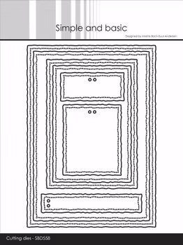 Simple and Basic die "A6 / A7 - Old paper"