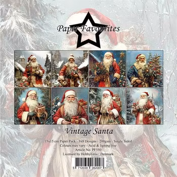 Paper Favourites Paper Pack "Vintage Santa" 6x6