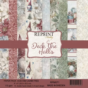 Paperpack Reprint - Deck the Halls Collection - 8x8