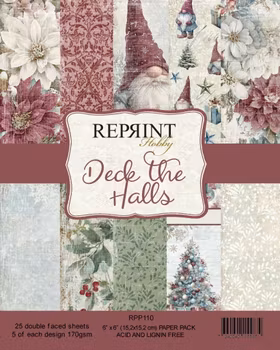 Paperpack Reprint - Deck the Halls Collection - 6x6