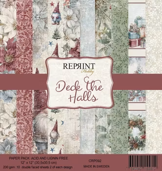 Paperpack Reprint - Deck the Halls Collection Paperpack - 12x12