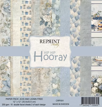 Paperpack Reprint - hip hip hooray Collection Paperpack - 12x12