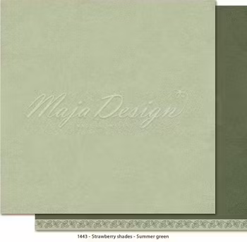 Maja Design - Mono - Strawberry - Summer green