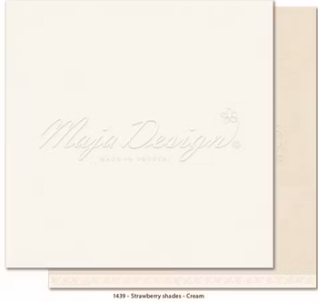 Maja Design - Mono - Strawberry - Cream