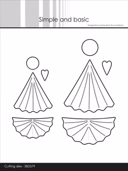 Simple and Basic die "Angels #1"