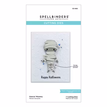 Spellbinders Dancin' Mummy Etched Dies