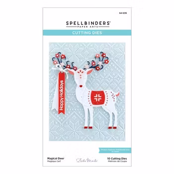 Spellbinders Magical Deer Etched Dies