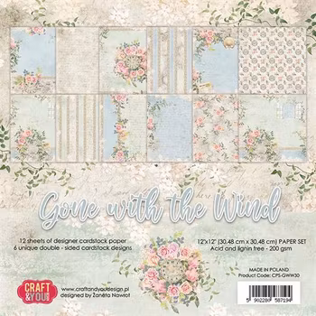 Craft & You Design Gone with the wind 12 x 12