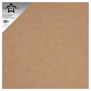 Paper Favourites Smooth Cardstock "Kraft"
