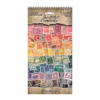 Idea-ology Tim Holtz Sticker Book Postmarked