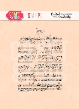 Craft & You Design Music Notes Stamps